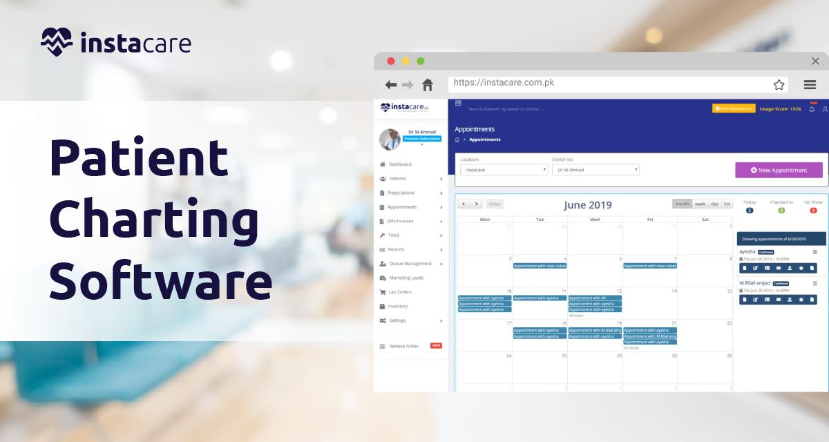 Patient Charting Software