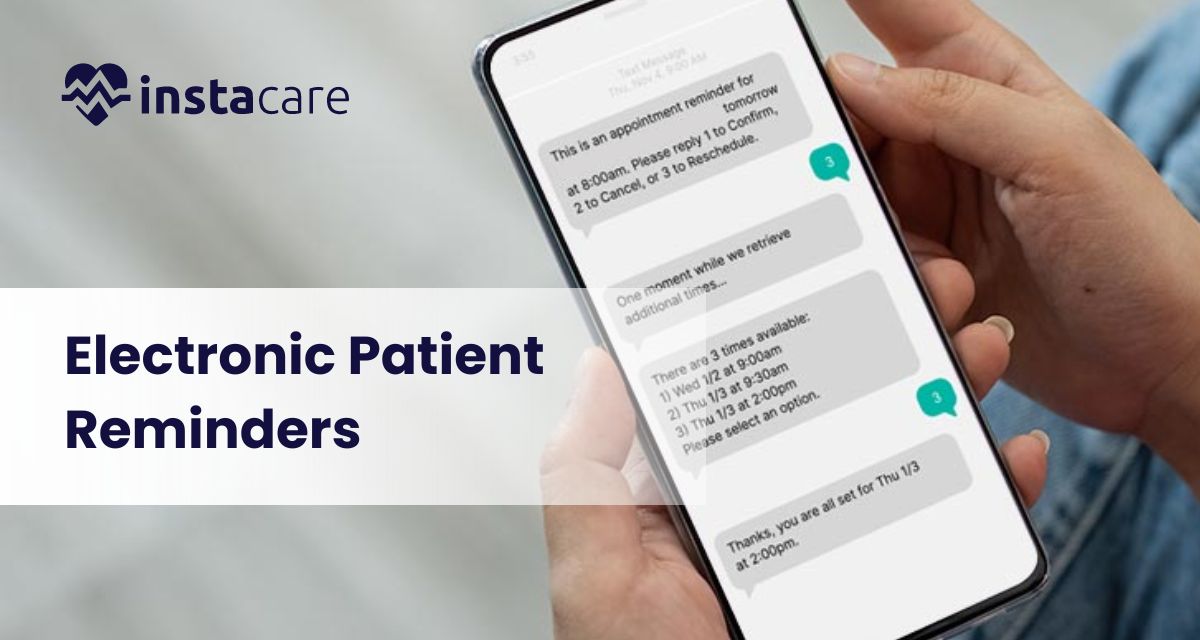 Electronic patient reminders