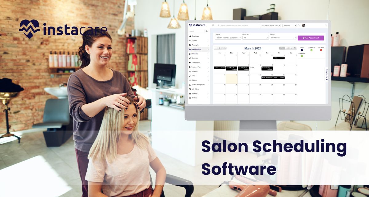 Saloon Scheduling Software