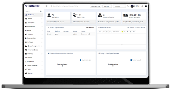 Clinic Managment Mockup 1