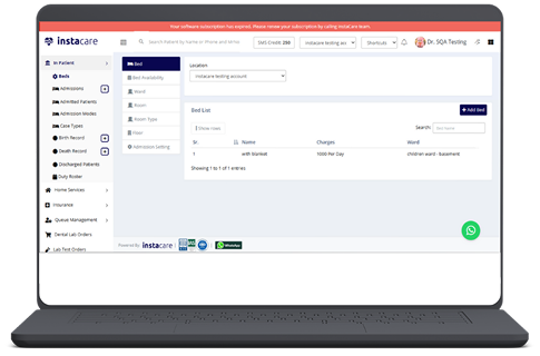 Inpatient Management Module 1