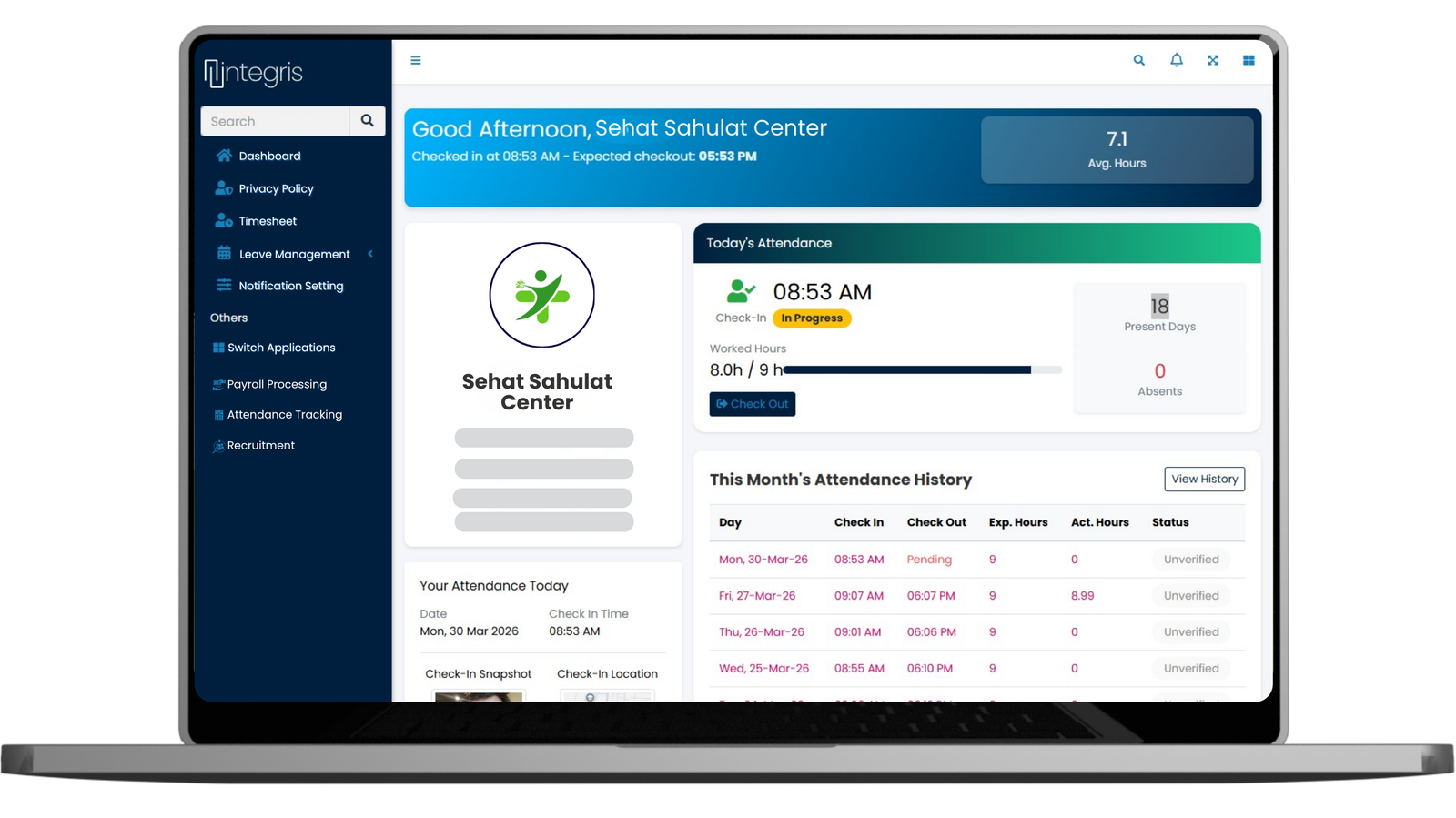 Best HR Software for Clinics Mockup e1775569967595